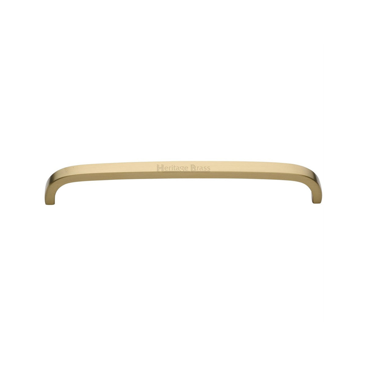 Curved D Shaped Cabinet Pull Handle by M Marcus - Heritage Brass