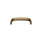 Curved D Shaped Cabinet Pull Handle by M Marcus - Heritage Brass