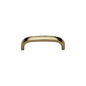 Curved D Shaped Cabinet Pull Handle by M Marcus - Heritage Brass