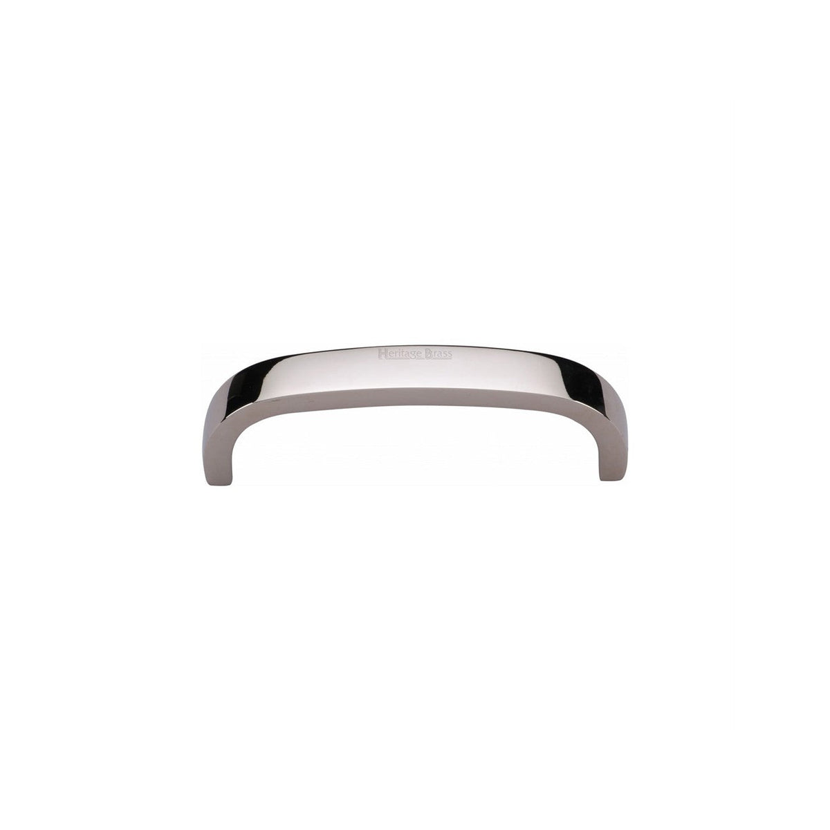 Curved D Shaped Cabinet Pull Handle by M Marcus - Heritage Brass