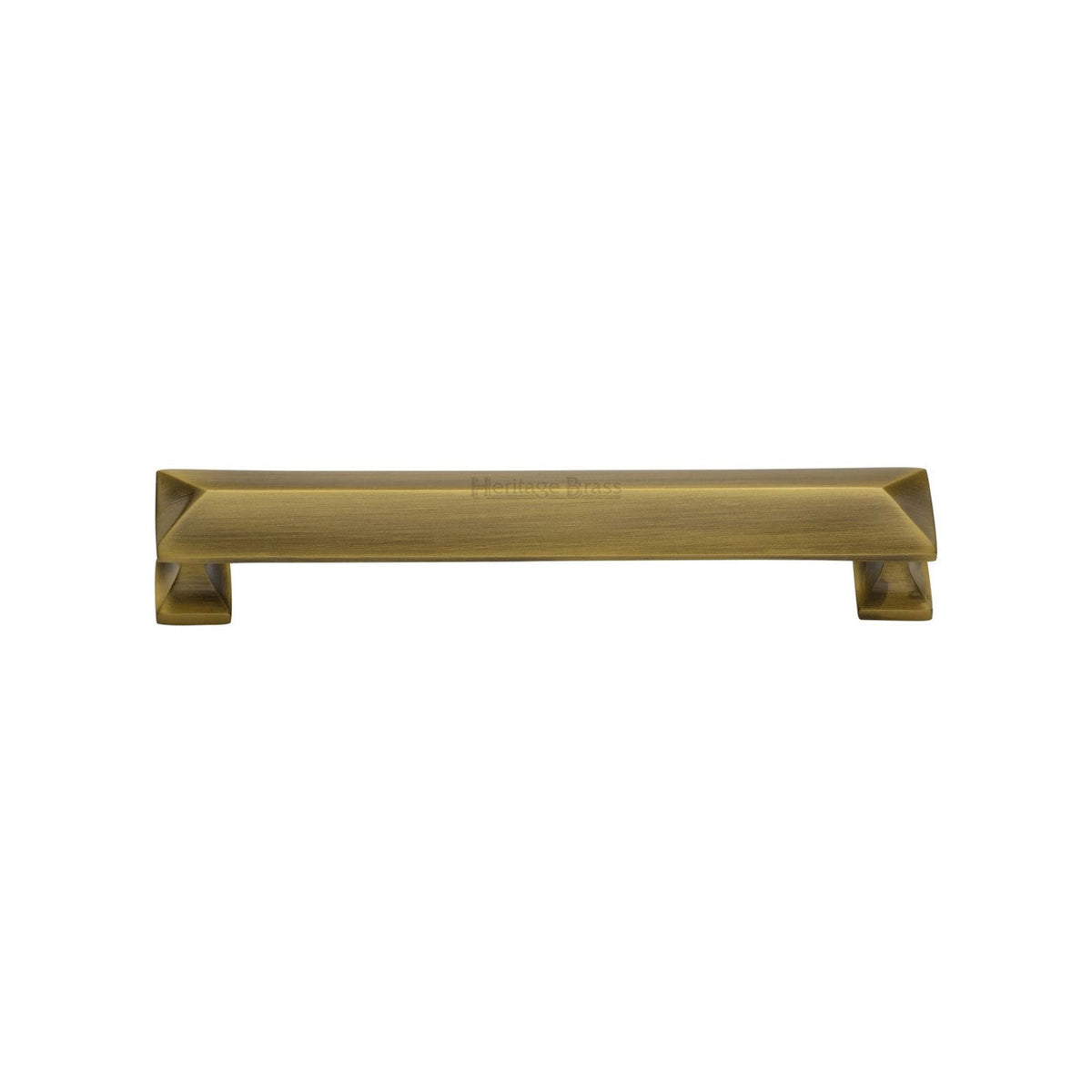 Pyramid Cabinet Pull Handle by M Marcus - Heritage Brass