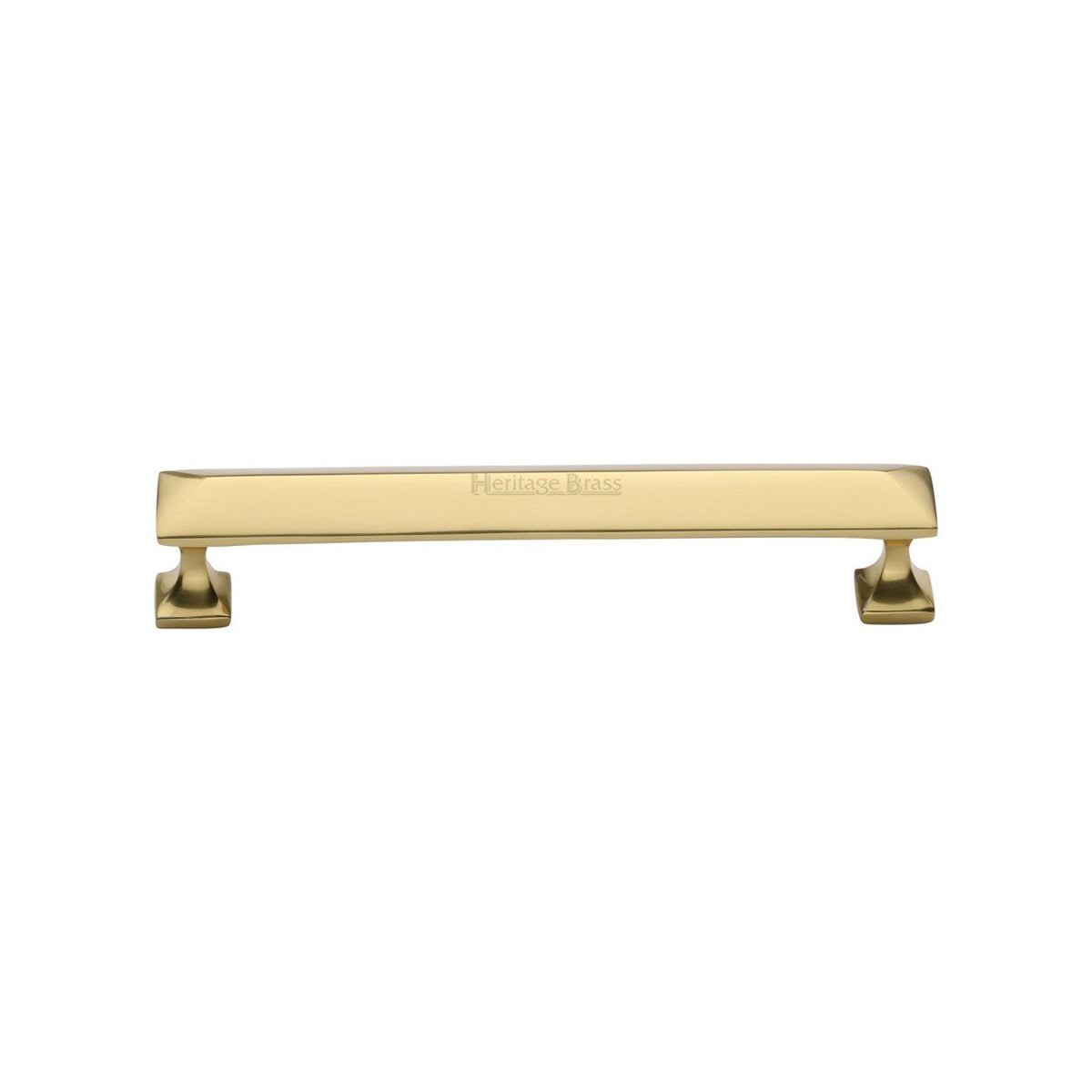 Pyramid Cabinet Pull Handle by M Marcus - Heritage Brass