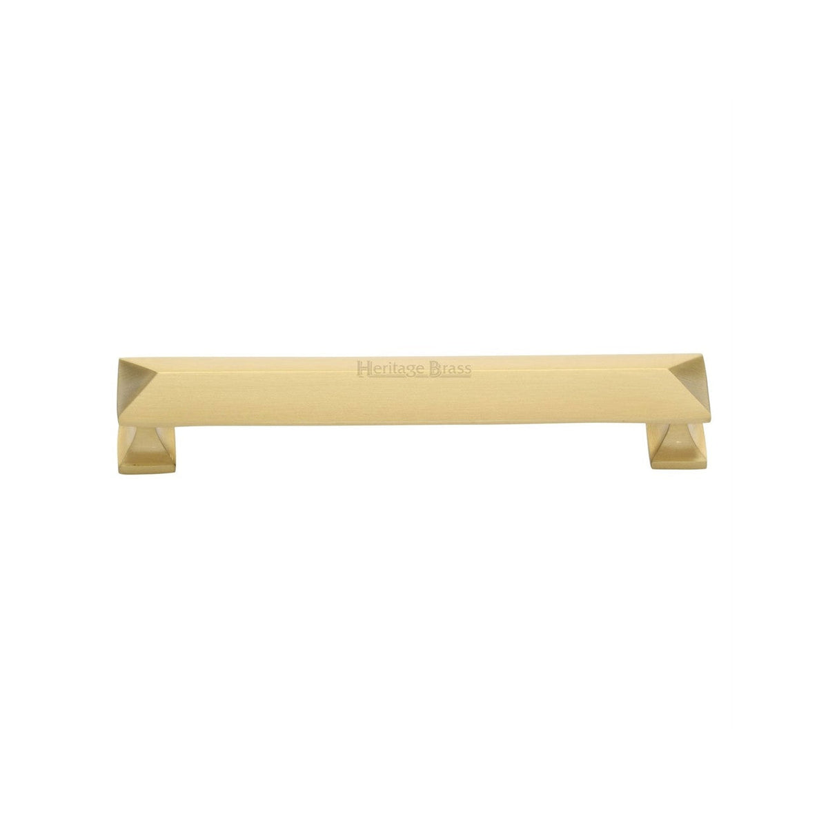 Pyramid Cabinet Pull Handle by M Marcus - Heritage Brass