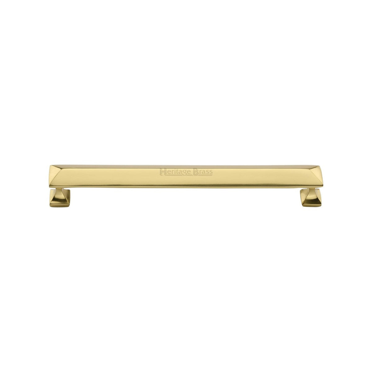 Pyramid Cabinet Pull Handle by M Marcus - Heritage Brass