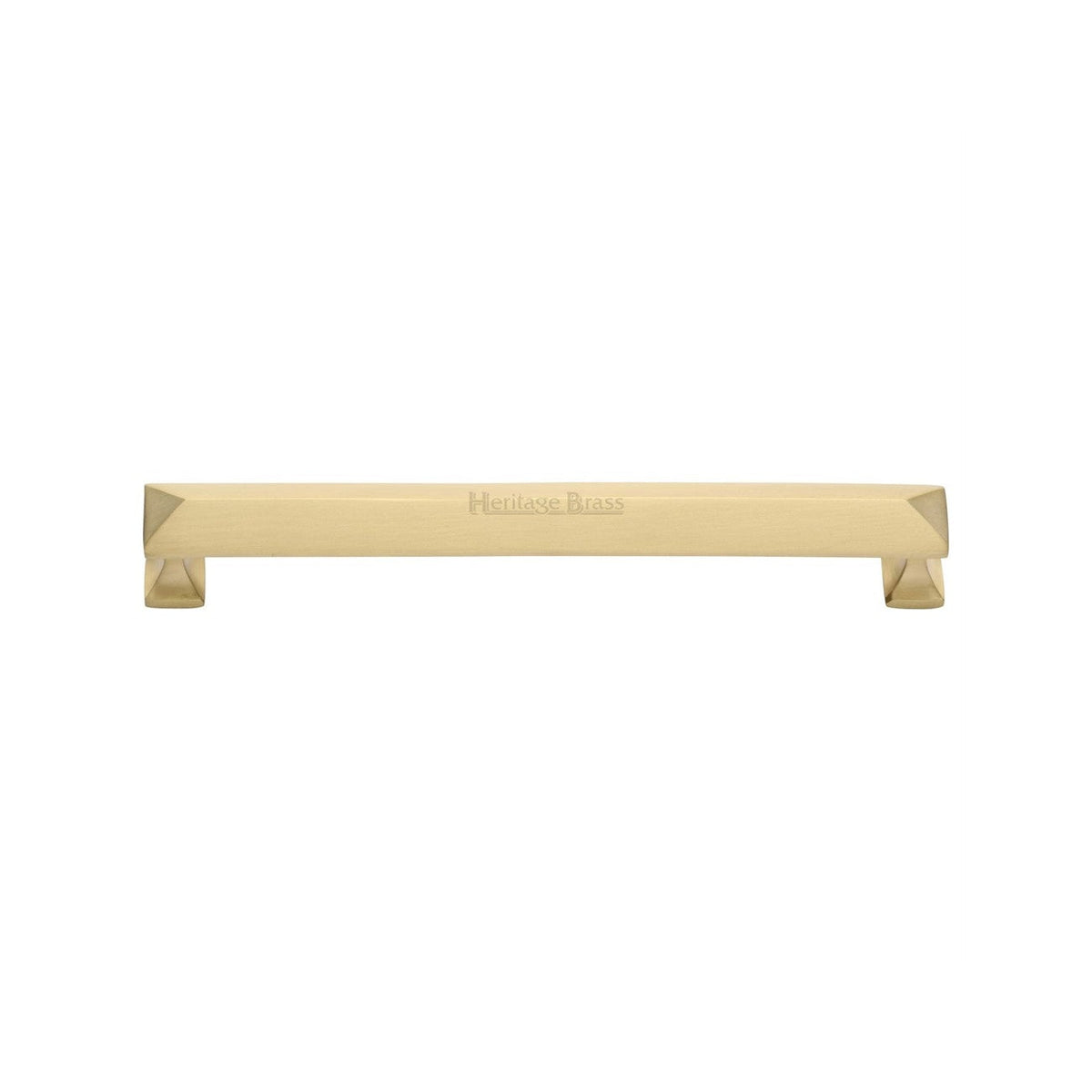Pyramid Cabinet Pull Handle by M Marcus - Heritage Brass