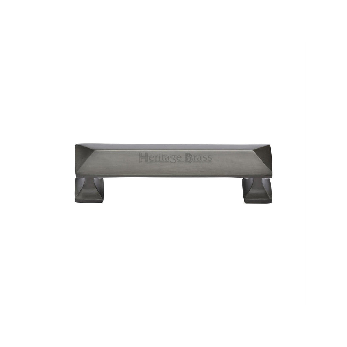 Pyramid Cabinet Pull Handle by M Marcus - Heritage Brass