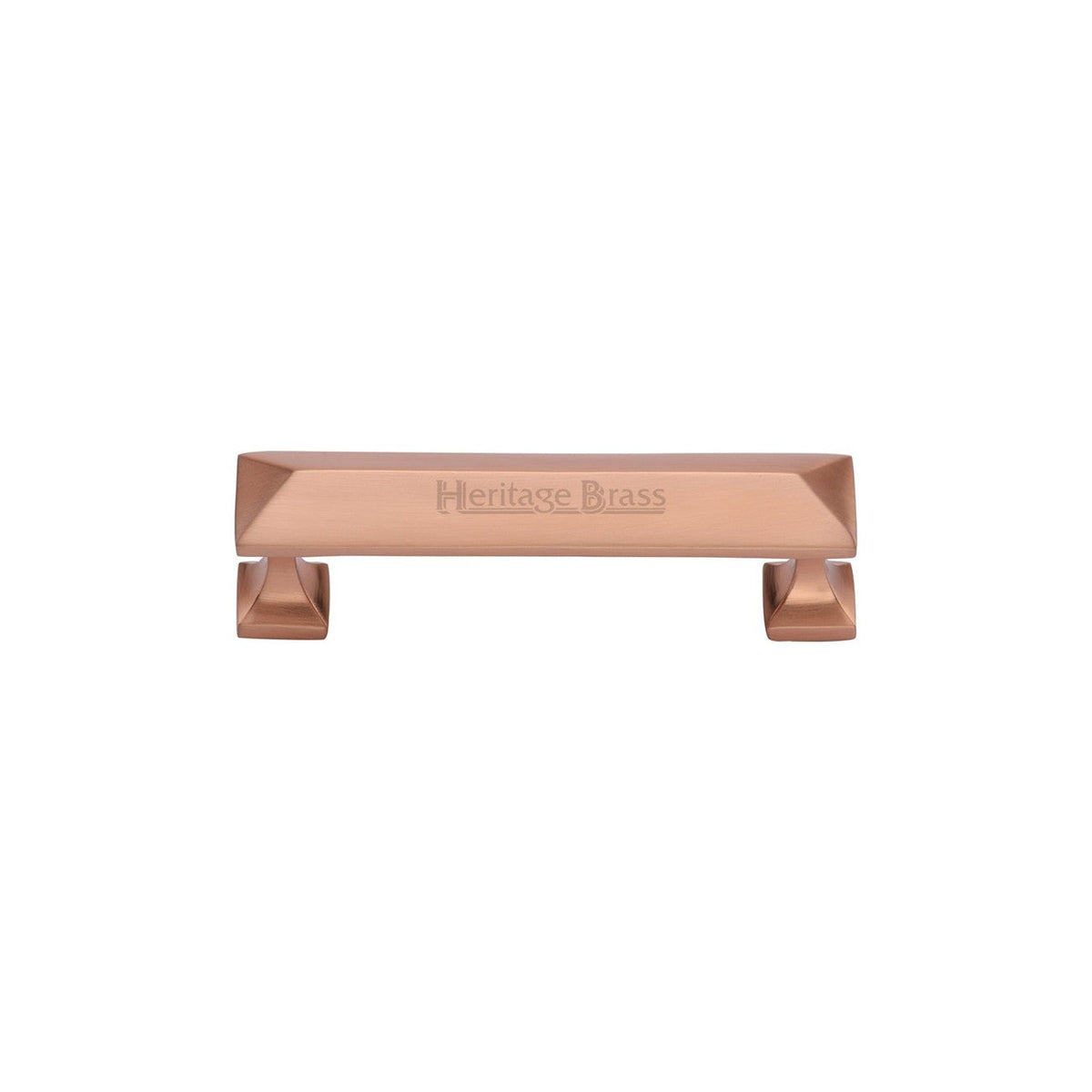 Pyramid Cabinet Pull Handle by M Marcus - Heritage Brass