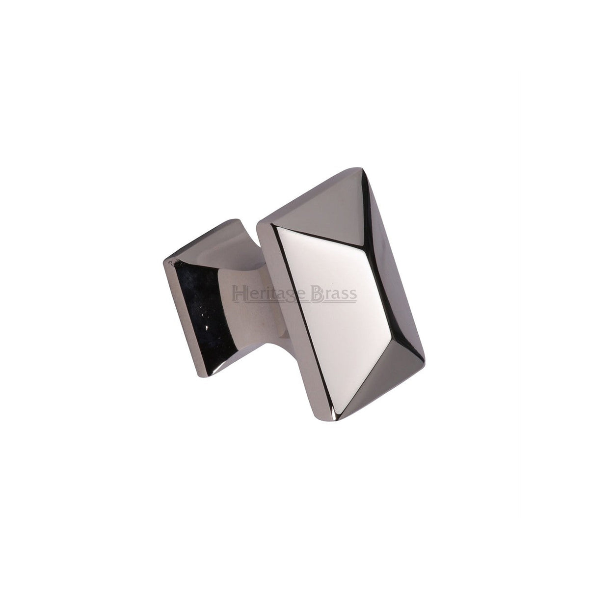 Pyramid Cabinet Knob by M Marcus - Heritage Brass