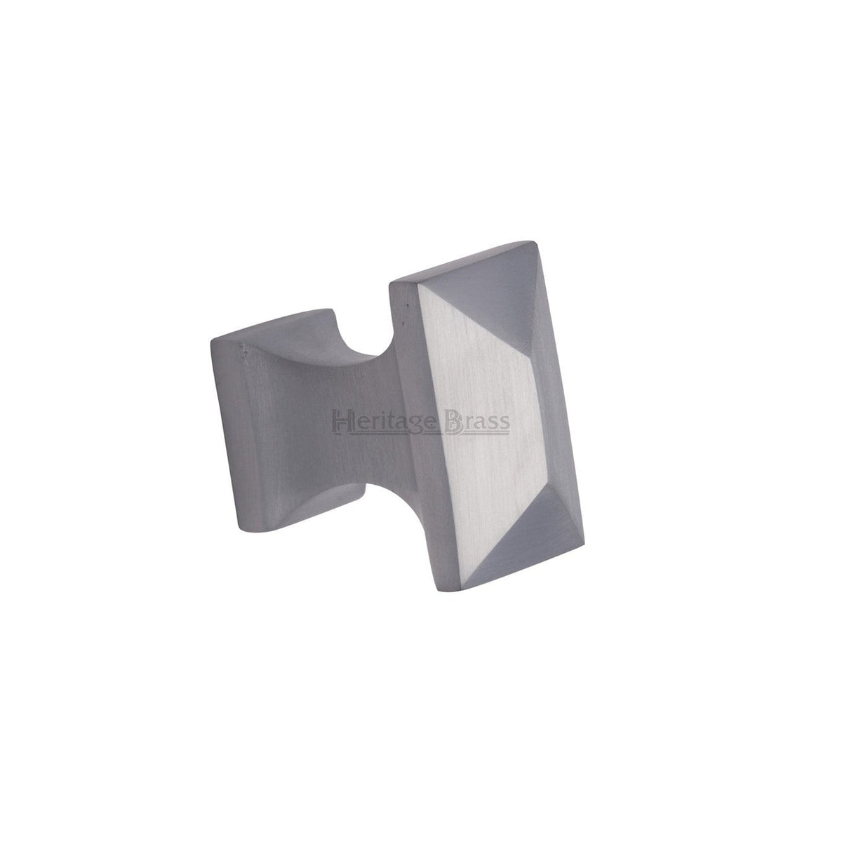 Pyramid Cabinet Knob by M Marcus - Heritage Brass