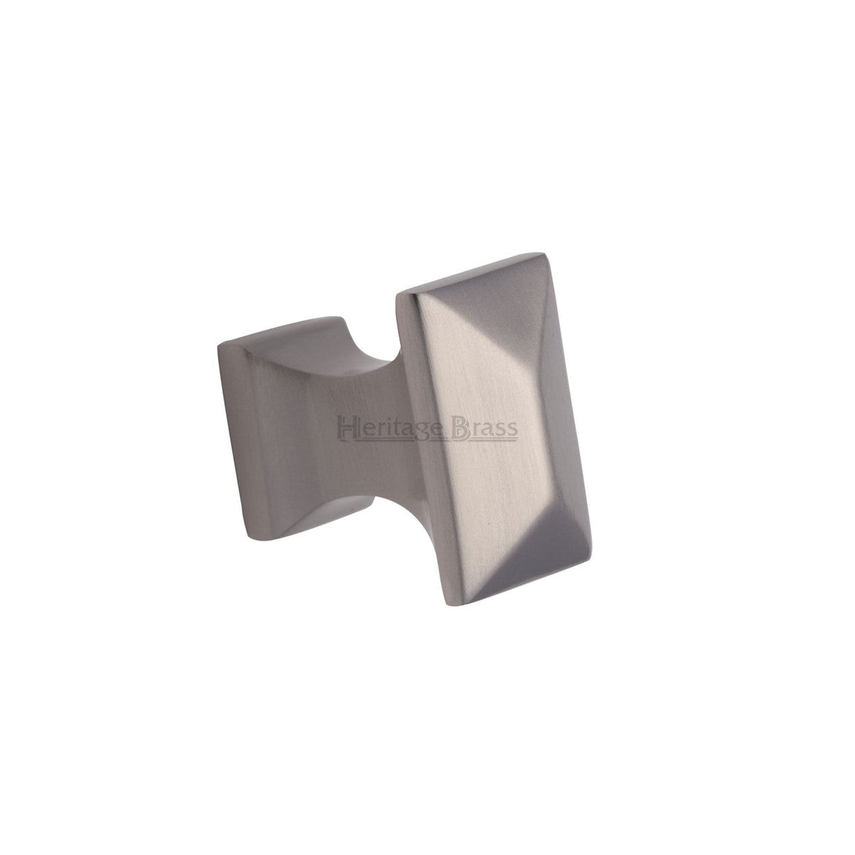 Pyramid Cabinet Knob by M Marcus - Heritage Brass