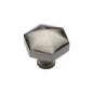 Classic Hexagon Cabinet Knob by M Marcus - Heritage Brass