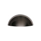 Half Moon Cabinet Drawer Pull by M Marcus - Heritage Brass