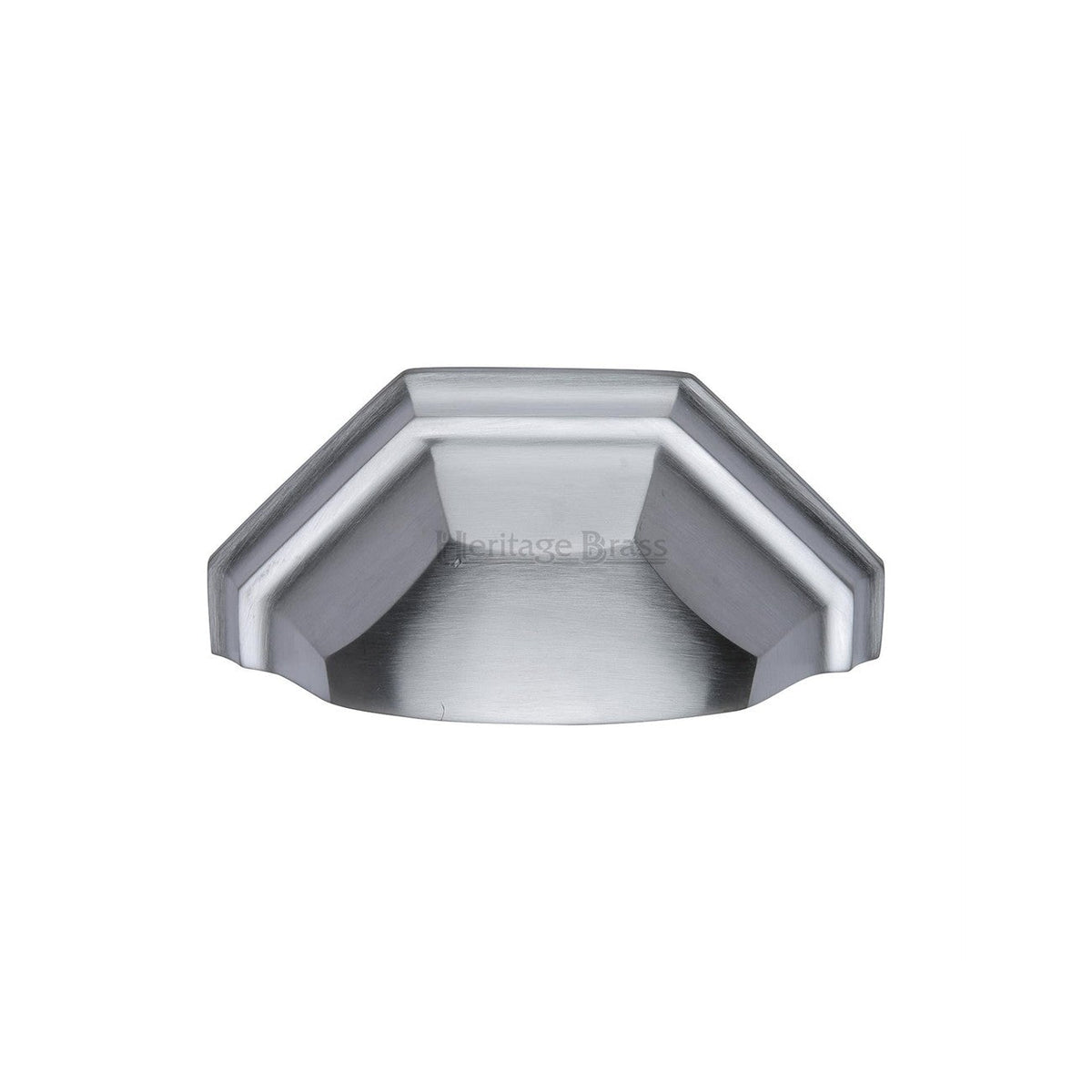 Deco Cabinet Drawer Pull by M Marcus - Heritage Brass