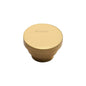 Round Stepped Cabinet Knob by M Marcus - Heritage Brass