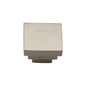 Square Stepped Cabinet Knob by M Marcus - Heritage Brass