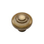 Round Bead Cabinet Knob by M Marcus - Heritage Brass