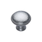Diamond Cut Cabinet Knob. by M Marcus - Heritage Brass
