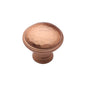 Diamond Cut Cabinet Knob. by M Marcus - Heritage Brass