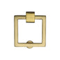 Square Cabinet Drop Pull by M Marcus - Heritage Brass