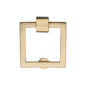 Square Cabinet Drop Pull by M Marcus - Heritage Brass