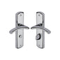 Centaur Door Handle on Plate by M Marcus - Heritage Brass