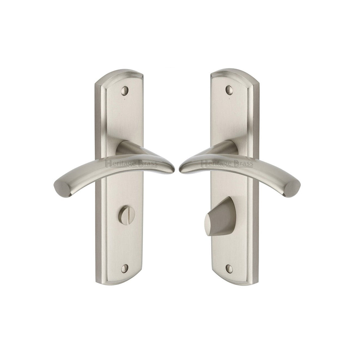Centaur Door Handle on Plate by M Marcus - Heritage Brass