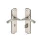 Centaur Door Handle on Plate by M Marcus - Heritage Brass