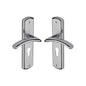 Centaur Door Handle on Plate by M Marcus - Heritage Brass