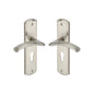 Centaur Door Handle on Plate by M Marcus - Heritage Brass