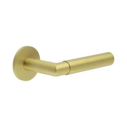 CRES-102 Sprung Round Rose Door Handle by Cres By Frelan