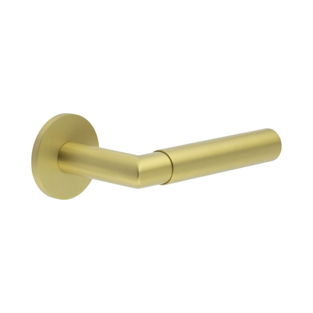 CRES-102 Unsprung Round Rose Door Handle by Cres By Frelan