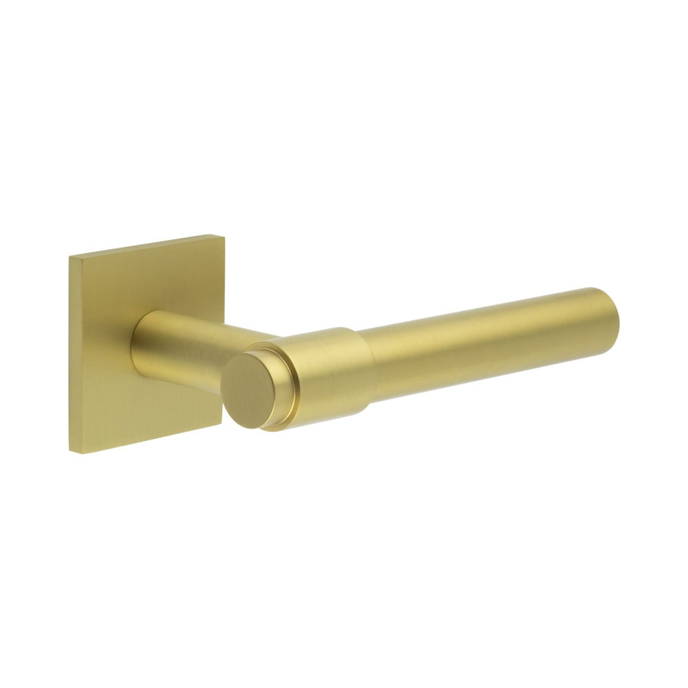 CRES-103 Sprung Square Rose Door Handle by Cres By Frelan