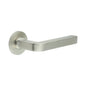 CRES-104 Sprung Round Rose Door Handle by Cres By Frelan