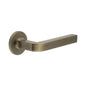 CRES-104 Fixed Dead Round Rose Door Handle by Cres By Frelan