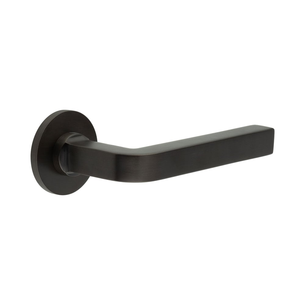 CRES-104 Fixed Dead Round Rose Door Handle by Cres By Frelan