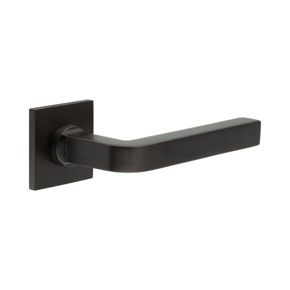 CRES-104 Sprung Square Rose Door Handle by Cres By Frelan