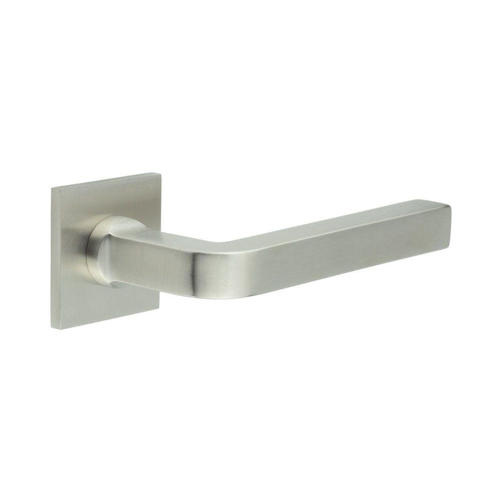 CRES-104 Sprung Square Rose Door Handle by Cres By Frelan