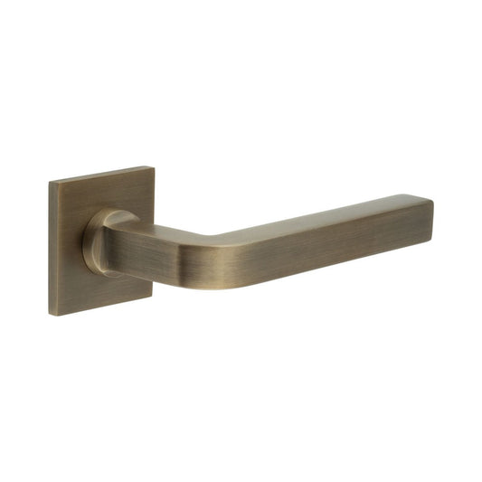 CRES-104 Fixed Dead Square Rose Door Handle by Cres By Frelan