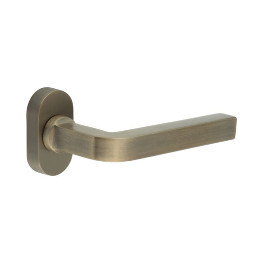 CRES-104 Multi Point Oval Rose Door Handle by Cres By Frelan