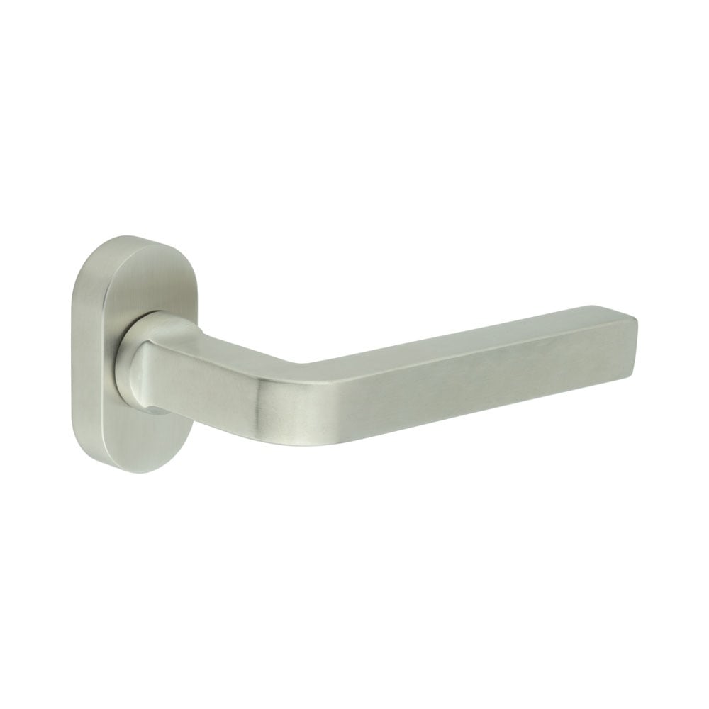 CRES-104 Multi Point Oval Rose Door Handle by Cres By Frelan