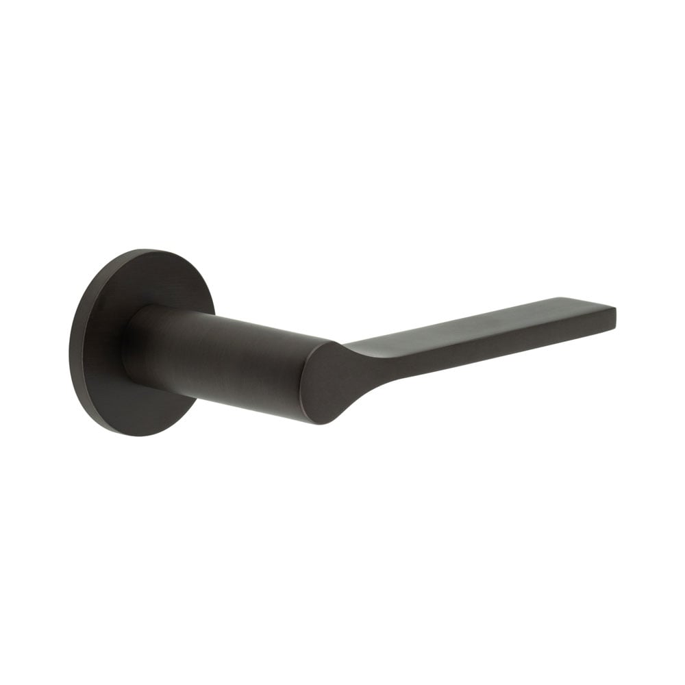 CRES-105 Sprung Round Rose Door Handle by Cres By Frelan