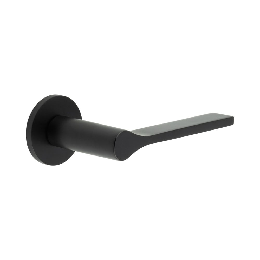 CRES-105 Sprung Round Rose Door Handle by Cres By Frelan