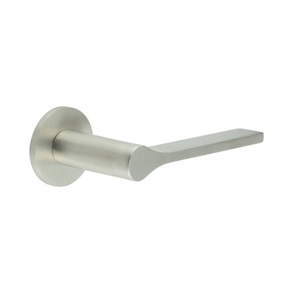 CRES-105 Sprung Round Rose Door Handle by Cres By Frelan
