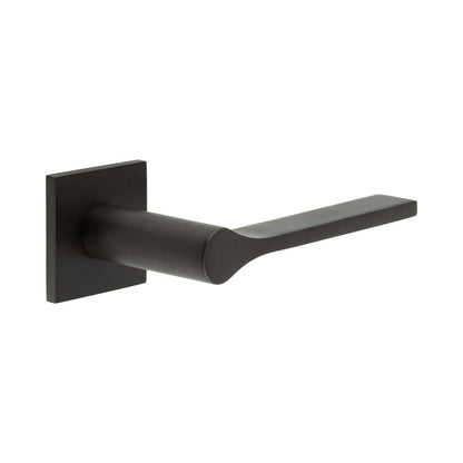 CRES-105 Sprung Square Rose Door Handle by Cres By Frelan