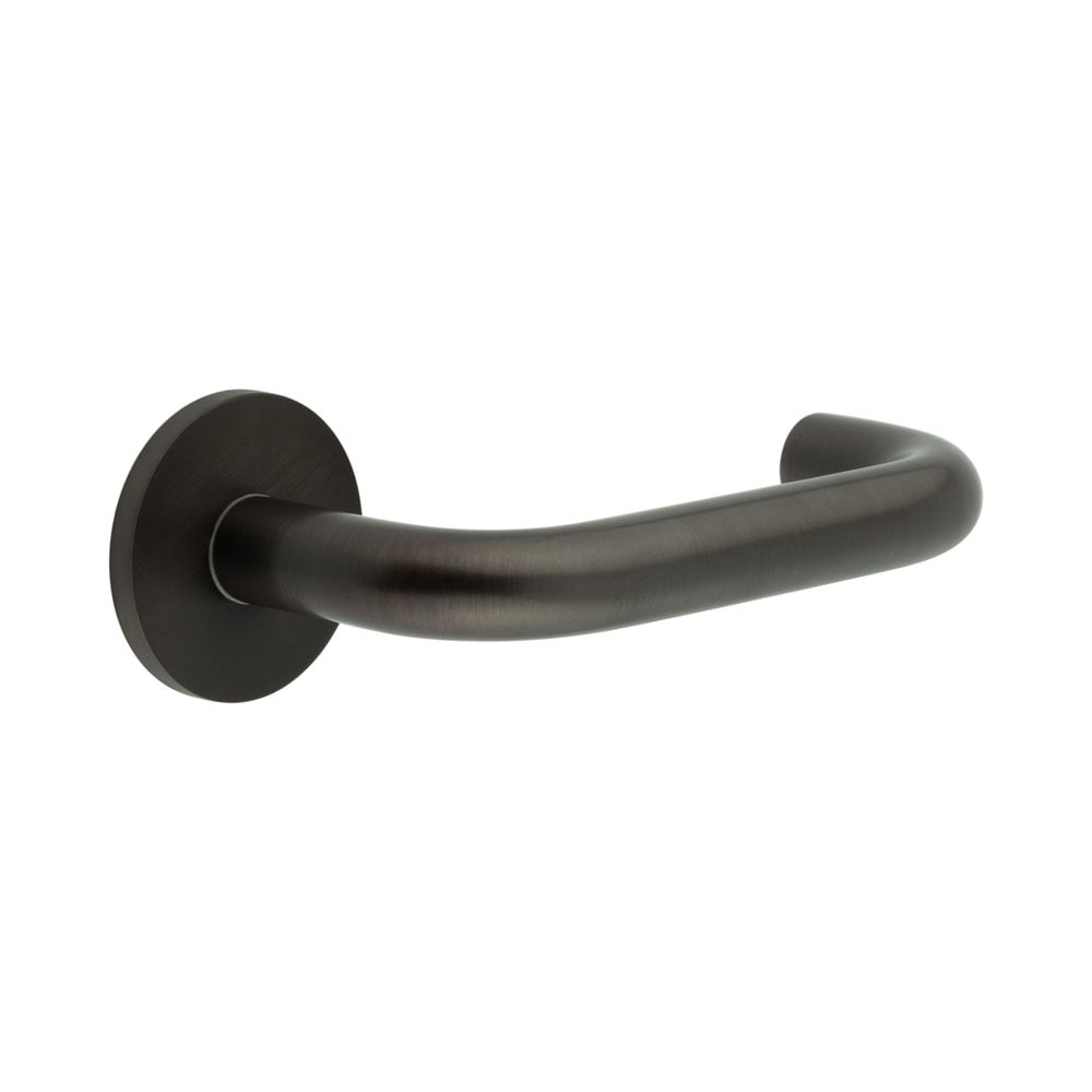 CRES-106 Sprung Round Rose Door Handle by Cres By Frelan
