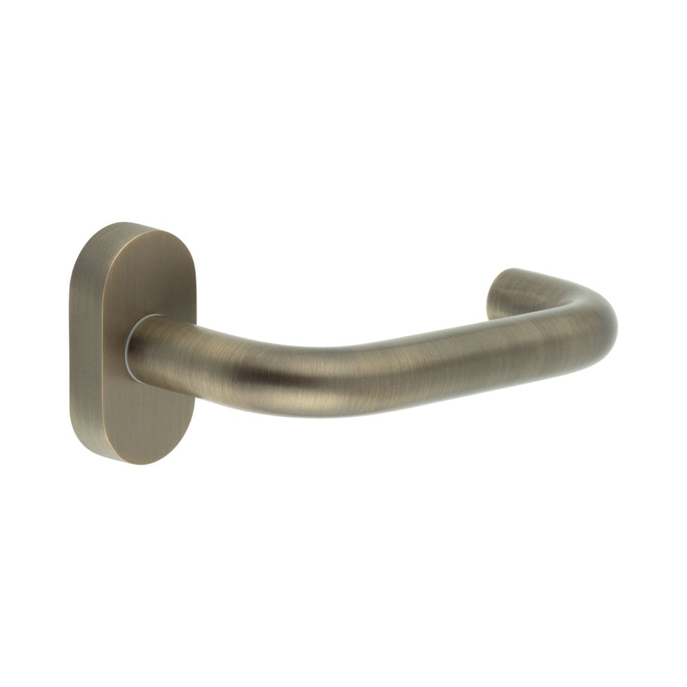 CRES-106 Multi Point Oval Rose Door Handle by Cres By Frelan