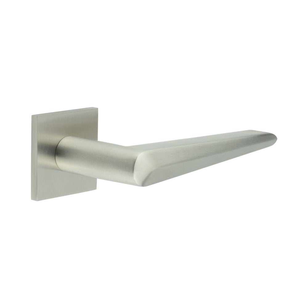 CRES-107 Sprung Square Rose Door Handle by Cres By Frelan