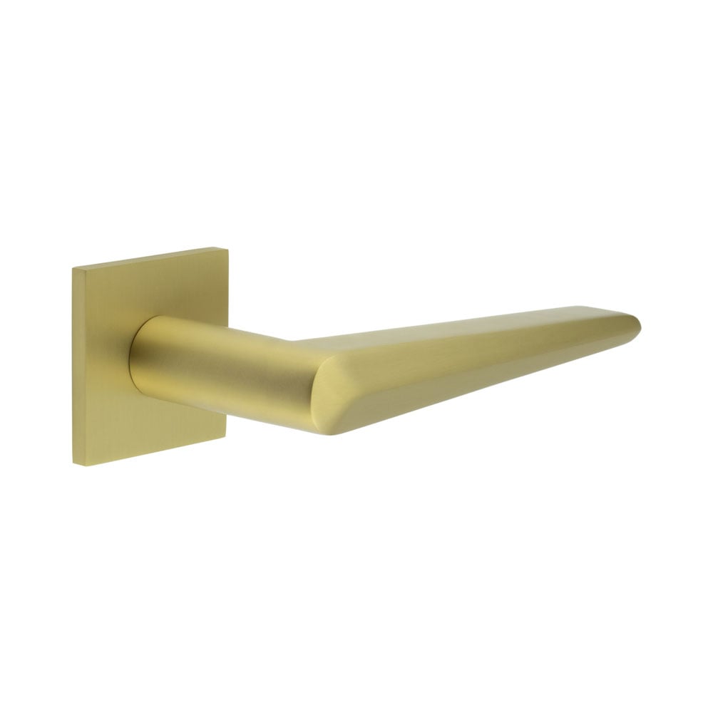 CRES-107 Unsprung Square Rose Door Handle by Cres By Frelan