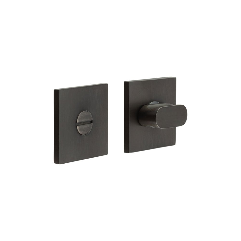 CRES-801 Thumb Turn & Lock Square Rose by Cres By Frelan
