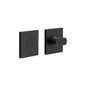 CRES-801 Thumb Turn & Lock Square Rose by Cres By Frelan